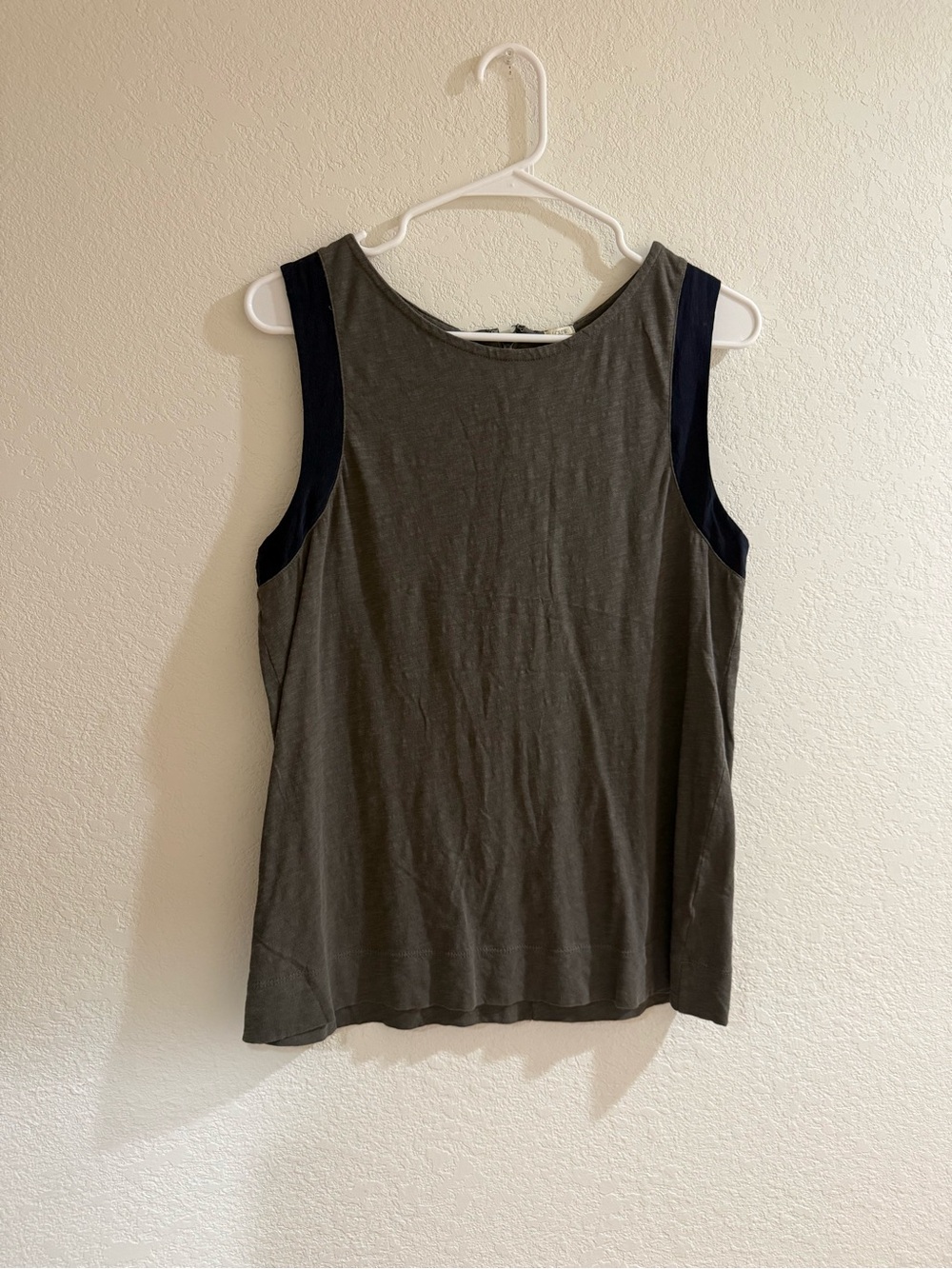 J. Crew Olive Sleeveless Tank